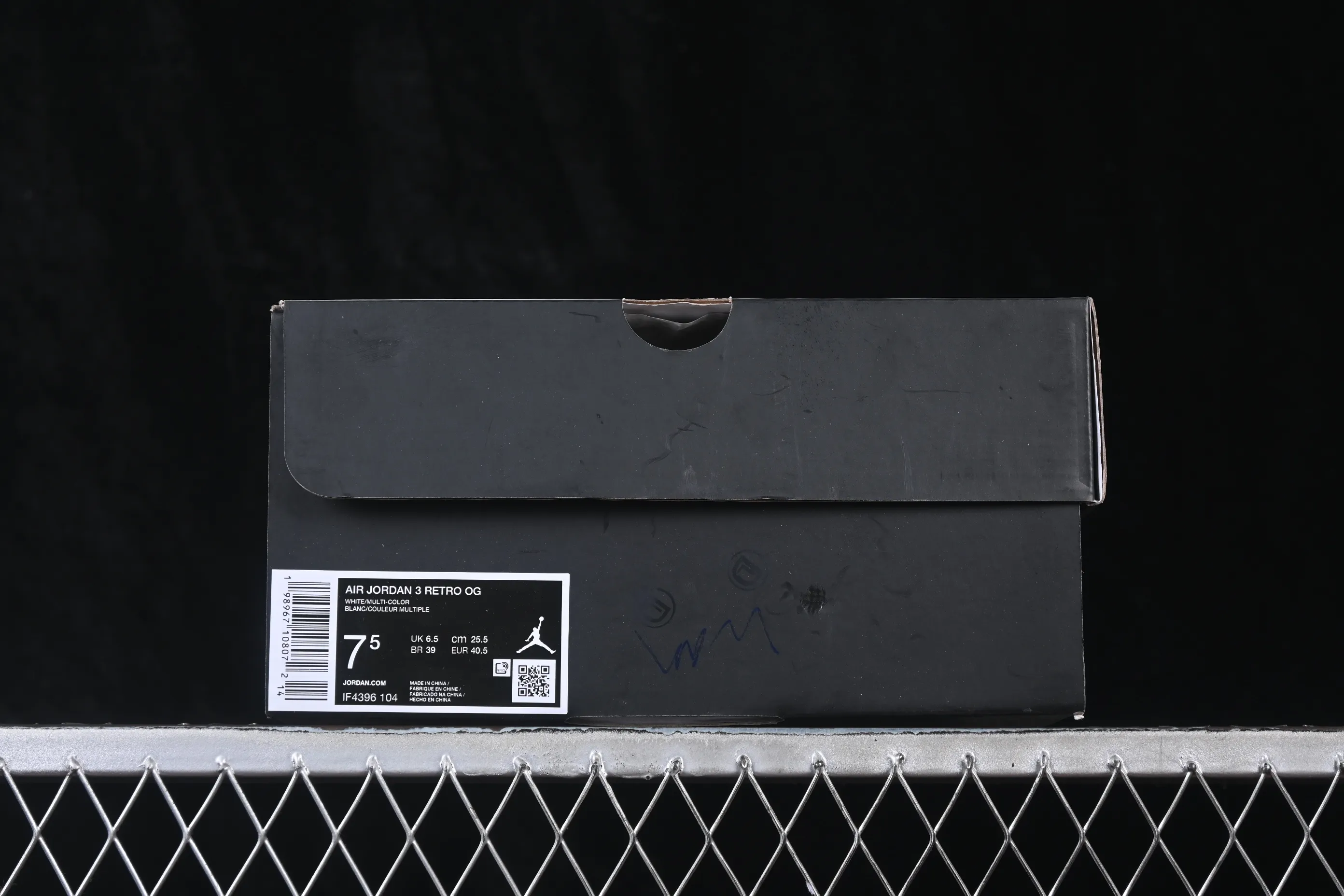 All categories Air Jordan Jordan series basketball shoes Air Jordan 3 foreign trade version Air Jordan 3 Retro "True Blue" AJ3 Joe 3 true blue color IF4396-104